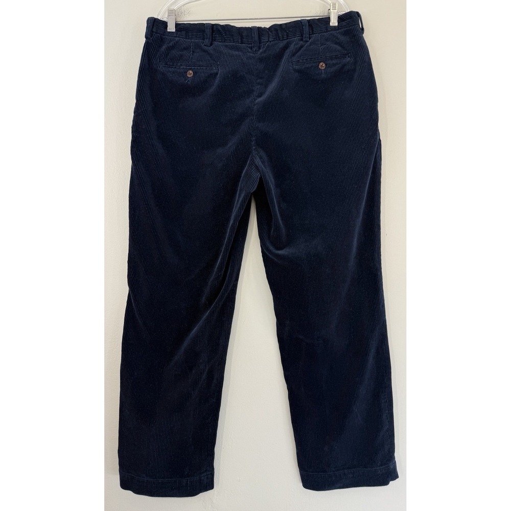 Polo Ralph Lauren Corduroy Preston Pants Men's Fits 36x29 Tagged (38x30) Navy - Picture 2 of 10